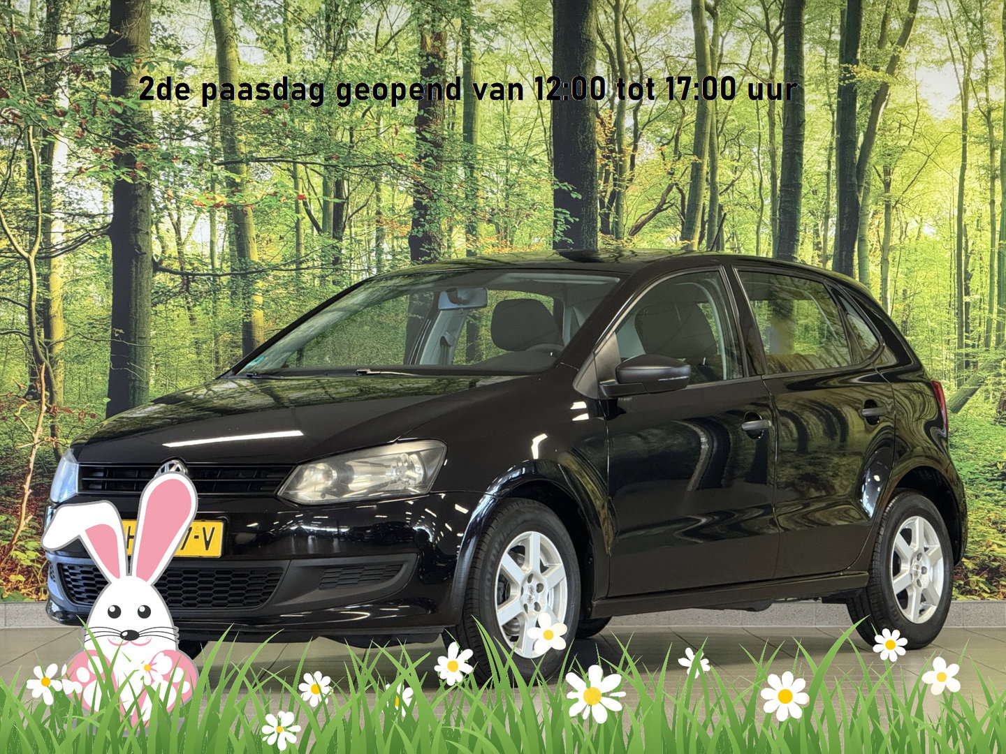 Volkswagen Polo 1.2 Easyline | 5 Deurs | Navigatie | Airconditioning | Isofix | Lichtmetalen Velgen | Radio | CD | Elektrische Ramen |  Centrale Deurvergrendeling |