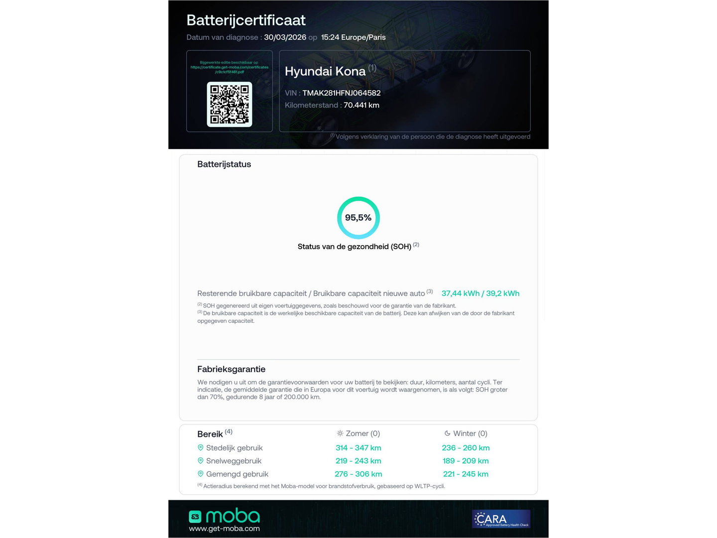 Hyundai KONA EV Comfort Smart 39 kWh | Standkachel | Krell Sound | Camera | Stuurwielverwarming | Stoelverwarming | Lane Assist | Dodehoeksensor | Adaptieve Cruise Control | DAB |