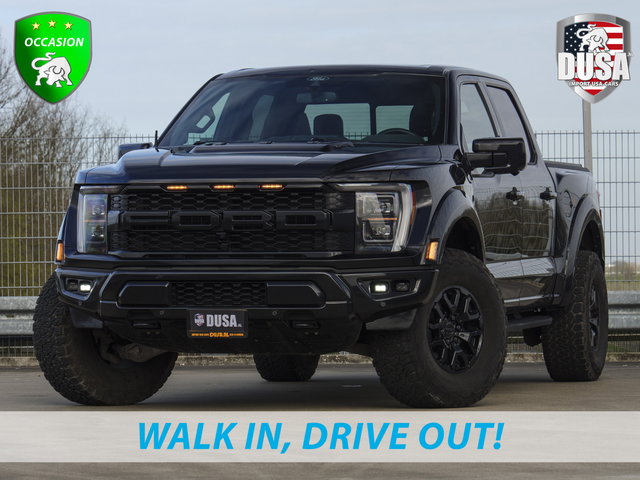 Ford F-150 - USA Raptor | SuperCrew | 3.5 V6 Ecoboost | Black ops | Rol cover | LPG Nieuw Binnen!