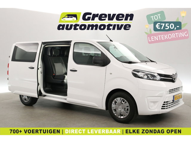 Toyota ProAce - Worker 2.0 D-4D L3H1 | DC | 6 Zits | Trekhaak | 2xSchuifdeur | Airco | Cruise | Stoelverw.