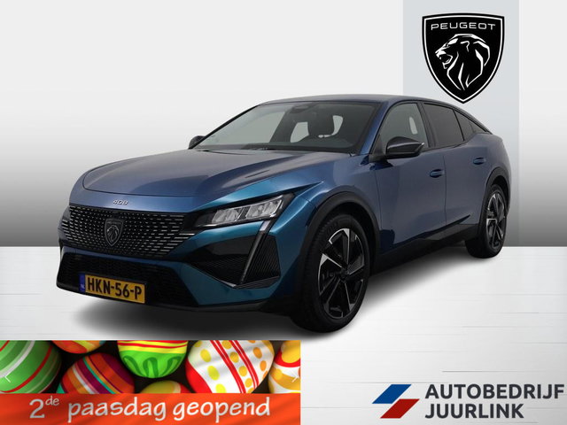 Peugeot 408 - 1.2 Hybrid 145pk Automaat Allure Nav/H.Leder/ Camera/Carplay/19inch/Vc