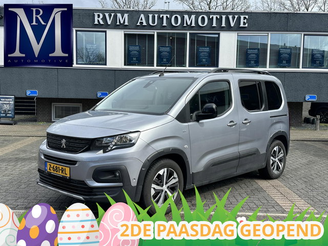 Peugeot e-Rifter - EV GT 50 kWh VAN € 26.900,- VOOR € 24.440,- UW LENTEVOORDEEL € 2.460,-! | 3-FASE LADER SOH 100% | 10.000 KM UNIEKE KM-STAND | WINTERPACK | KEYLESS + KEYLESS GO | FULL OPTIONS | DIRECT LEVERBAAR | ONDERHOUD GEHAD | INCLUSIEF 12 MND BOVAG GARANTIE |
