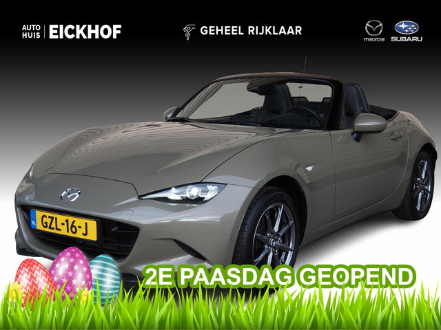 Mazda MX-5 - 1.5 SkyActiv-G 132 Exclusive-Line - Nu ALL-IN voor € 499,- p.m i.c.m Private lease*
