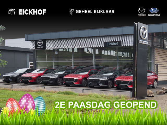 Mazda 6 - 6e Takumi 68.8 kWh - Alle kleuren en uitvoeringen uit voorraad leverbaar met € 3.000,- introductiekorting! 0% Financial lease* Private lease nu v.a. € 579,- per maand