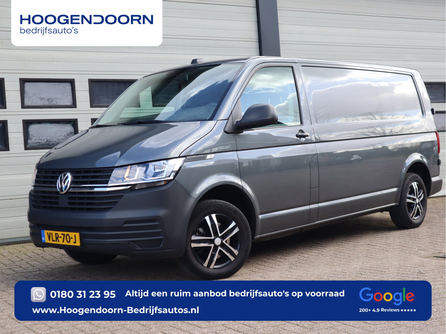 Volkswagen Transporter 2.0 TDI 111pk Euro 6 - Lang L2 - Trekhaak - Cruise - 3 Zits