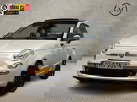 Fiat 500C - 1.2 Lounge Automaat (PARELMOER, CLIMATE, LEDER, XENON, PARKEERSENSOREN, SPORTSTOELEN, ELEK RAMEN, LM VELGEN, NIEUWE APK, NIEUWSTAAT)