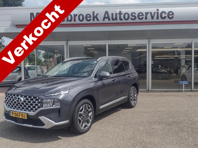 Hyundai Santa Fe - 1.6 T-GDI PHEV Comfort Smart Sky 7p. Automaat, 7 persoons Staat in Hardenberg