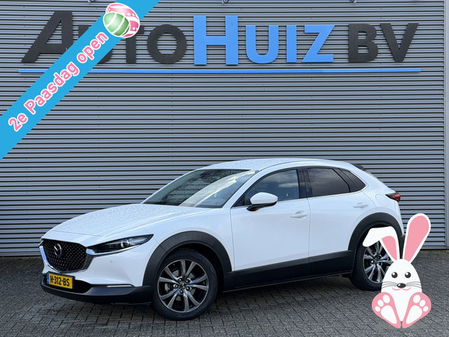 Mazda CX-30 - 2.0 e-SkyActiv-X M Hybrid 180 PK Luxury Leder Bose Sound Trekhaak Carplay Stoelverwarming Stuurverwarming Head-Up Display Achteruitrijcamera