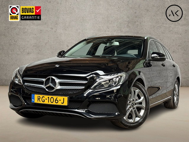 Mercedes-Benz C-Klasse - 180 Sport 156Pk automaat (NAVIGATIE, CAMERA, CRUISE, SPORTSTOELEN, LED KOPLAMPEN, NIEUWE APK, NIEUWSTAAT)
