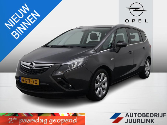 Opel Zafira - Tourer 1.4 Turbo Trekhaak/Cruise/Airco 1500kg trekgewicht Parkeersensoren achter