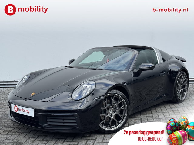 Porsche 911 - 3.0 4 Targa 16.000KM Leer Achteruitrijcamera AppleCarplay | DAB Audio | Sportuitlaat | Elektrische Stoelen