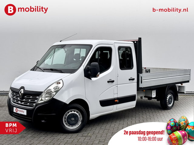 Renault Master - T35 2.3 dCi 145PK L3 Pick-Up Dubbel Cabine Laadbak | 6-Persoons | Airco | Bluetooth Telefoon