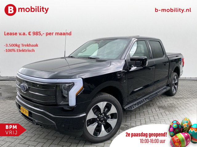 Ford F-150 - - Lightning Platinum 4x4 Extended Range 500km | Trekhaak 3500kg | Leer | Top View Camera | LED | Navigatie | Schuif/Kanteldak | Direct Leverbaar! | Pick Up