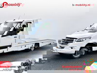 Mercedes-Benz Sprinter - 519 CDI Tijhof AluLiner V/A €32 Per Dag!! Luchtvering NIEUW! MJ.2025 Autotransporter/ Oprijwagen | Lier | 3-Zitplaatsen | AppleCarPlay | DAB | Adaptive Cruise Control | Navigatie | Trekhaak