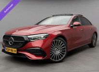Mercedes-Benz E-Klasse - 300 e AMG Line Camera Led Leer Cruise 2024 Achterasbesturing Hyperscreen Burmester Sfeerverlichting Head-up display Verlichte Grill soft close Vol Vol Opties