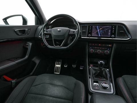 SEAT Ateca 1.5 TSI FR Business Intense (INCL-BTW) *FULL-LED | SPORTSEATS | NAVI-FULLMAP | LEATHER-MICROFIBRE | CAMERA | KEYLESS | DAB+ | CARPLAY | ECC | PDC | CRUISE | TOWBAR | 18''ALU*