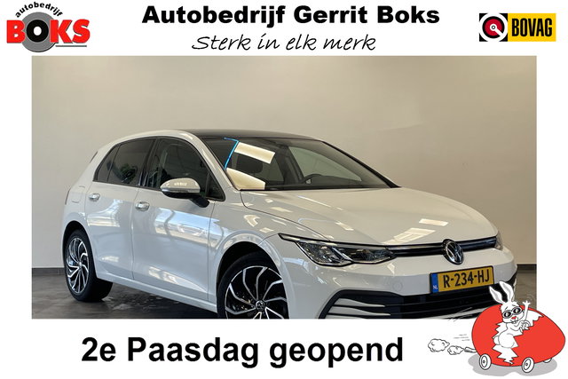 Volkswagen Golf - 1.0 eTSI Life DSG Panoramadak Adaptive-Cruise ! 2e Paasdag geopend van 12.00 tot 17:00u !
