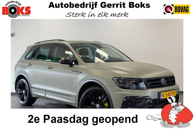 Volkswagen Tiguan - 1.5 TSI ACT Highline Bns R-Line Trekhaak Unieke-Wrap Adaptive-Cruise ! 2e Paasdag geopend van 12.00 tot 17:00u !