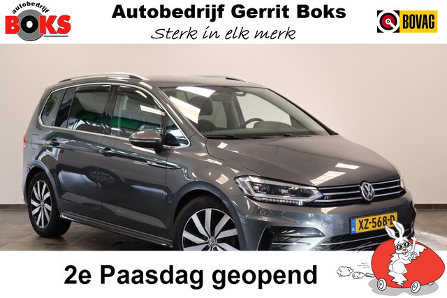 Volkswagen Touran - 1.5 TSI Highline Business R Navigatie Full-led Adaptive-Cruise ! 2e Paasdag geopend van 12.00 tot 17:00u !