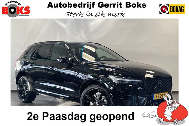 Volvo XC60 - 2.0 T8 Plug-in hybrid AWD Ultra Black Edition Luchtvering Harman & Kardon ! 2e Paasdag geopend van 12.00 tot 17:00u !