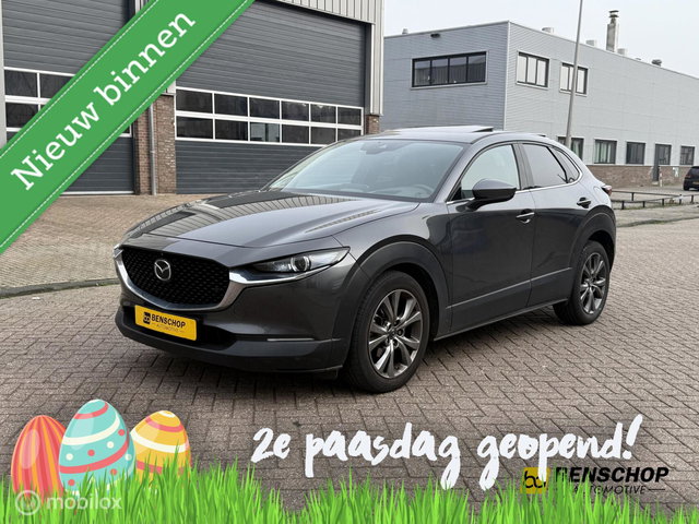 Mazda CX-30 - 2.0 e-SkyActiv-X Hybrid Luxury Schuifdak Leer Navi Carplay Bose 360 Camera