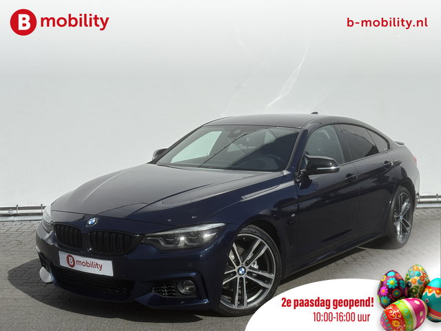 BMW 4 Serie - Gran Coupé 420i High Executive M-Sport 'Tansanit-Blau' Apple CarPlay | Harman/Kardon | Head-Up | DAB Audio | Leer | 360 Camera