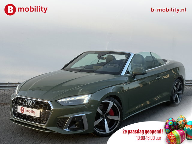 Audi A5 - Cabriolet 45 TFSI quattro S-Line edition 266PK DSG Automaat Trekhaak 1700kg | Adaptive Cruise Control | Elek. Stoelen | Stoel/Stuurverwarming | DAB Audio