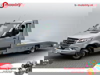 Mercedes-Benz Sprinter - 519 CDI Tijhof AluLiner V/A €32 Per Dag!! Luchtvering NIEUW! MJ.2025 Autotransporter/ Oprijwagen | Lier | 3-Zitplaatsen | AppleCarPlay | DAB | Adaptive Cruise Control | Navigatie | Trekhaak