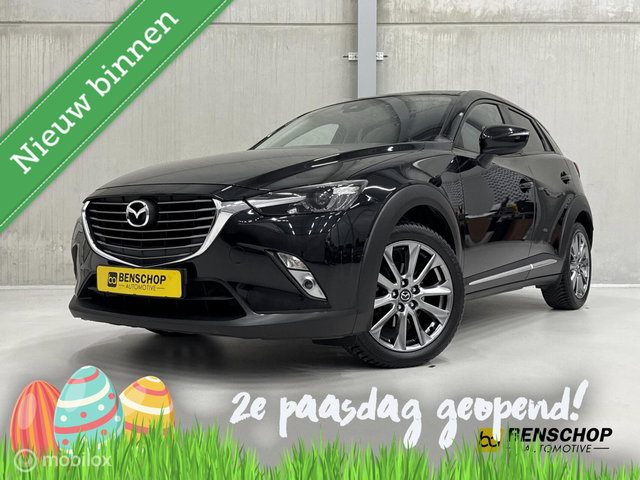 Mazda CX-3 - 2.0 SkyActiv-G 120 GT-Luxury Leer Navi Camera HUD Cruise LED