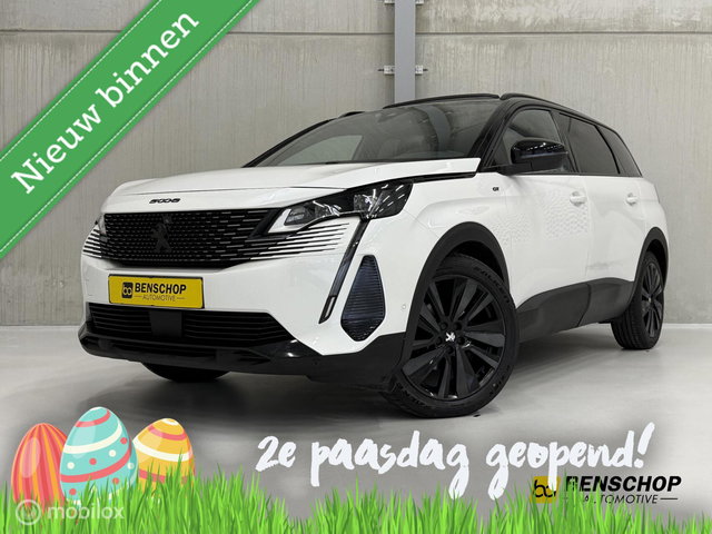 Peugeot 5008 - 1.2 PureTech GT Pack Panodak 7 Persoons Navi Carplay Camera LEER LED ACC TREKHAAK