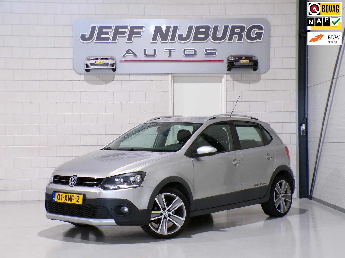 Volkswagen Polo 1.2 TSI Cross "Origineel NL!" Automaat! 1e eigenaar! Uniek! Bluetooth Parkeersensoren Cruise Apple-carplay