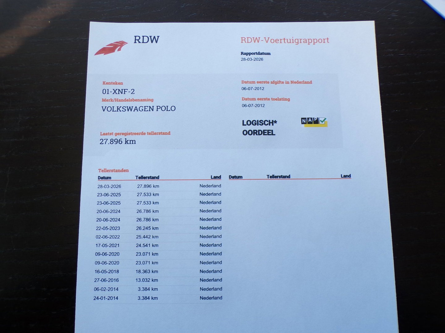 Volkswagen Polo 1.2 TSI Cross "Origineel NL!" Automaat! 1e eigenaar! Uniek! Bluetooth Parkeersensoren Cruise Apple-carplay