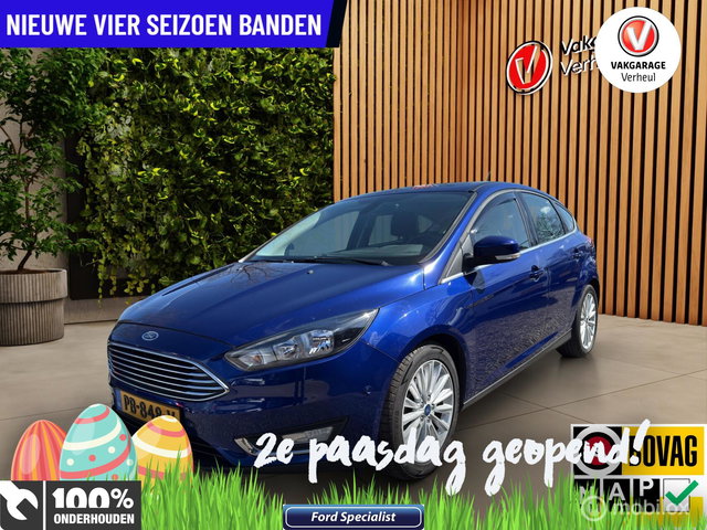 Ford Focus - 1.0 Titanium|125Pk|Navi|Boekjes|Nap