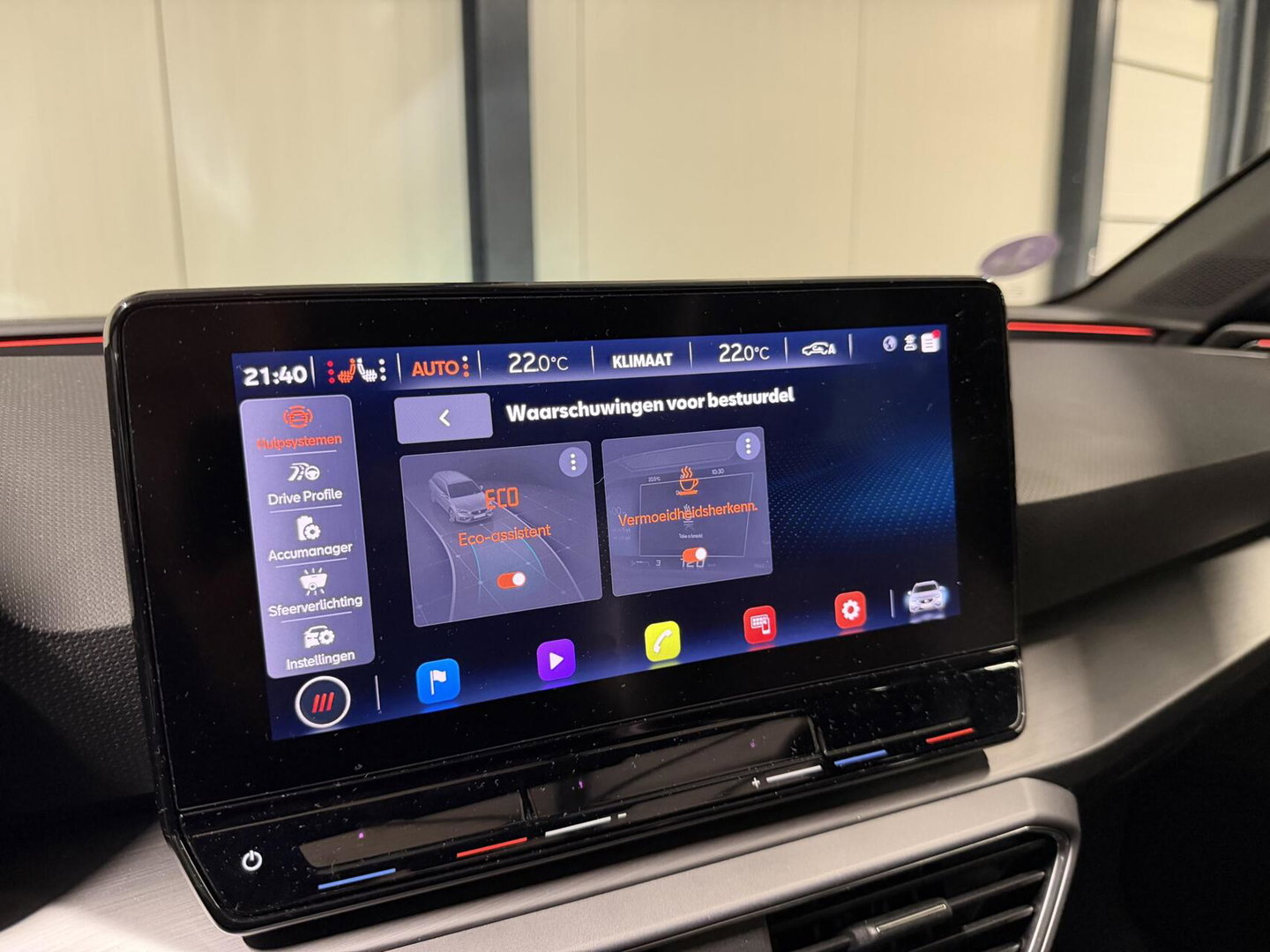 SEAT Leon Sportstourer Seat Leon 1.4 TSI eHybrid PHEV FR Pano Stoelverwarming Sfeer