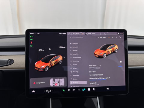 Tesla Model 3 Long Range AWD 75 kWh [ 3-Fase ] (INCL-BTW) Aut. *PANO | AUTOPILOT | LEATHER | KEYLESS | FULL-LED | MEMORY-PACK | TOPVIEW | DAB | CARPLAY | DIGI-COCKPIT | LANE-ASSIST | COMFORTSEATS | 19"ALU*