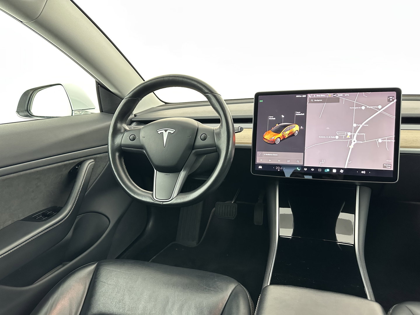 Tesla Model 3 Long Range AWD 75 kWh [ 3-Fase ] (INCL-BTW) Aut. *PANO | AUTOPILOT | LEATHER | KEYLESS | FULL-LED | MEMORY-PACK | TOPVIEW | DAB | CARPLAY | DIGI-COCKPIT | LANE-ASSIST | COMFORTSEATS | 19"ALU*