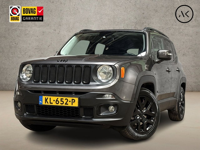 Jeep Renegade - 1.6 E-Torq Black Sport (NAVIGATIE, GETINT GLAS, PARKEERSENSOREN, SPORTSTOELEN, CRUISE, NIEUWE APK, NIEUWSTAAT)