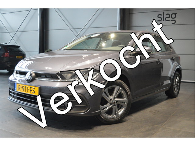 Volkswagen Polo - 1.0 TSI carplay led cruise airco lichtmetaal 95 pk !!