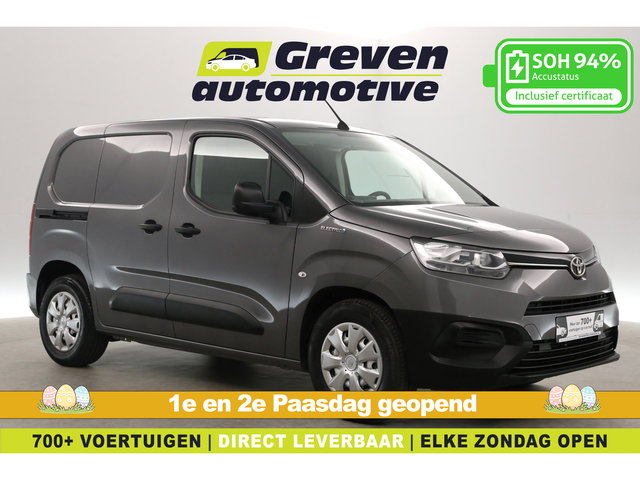 Toyota ProAce - CITY Electric Comfort 50 kWh 136PK | MARGE | Snelladen | SOH 94% | Airco | Schuifdeur | Elektrpakket