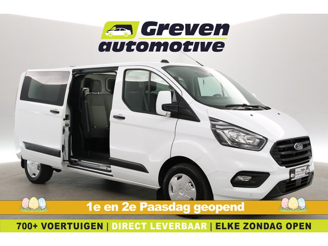 Ford Transit Custom - 2.0 TDCI L2H1 | DC | 2800kg Trekgew. | 6 Zits | Airco | Cruise | Parkeersensoren