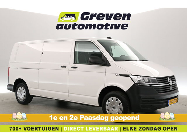 Volkswagen Transporter - 2.0 TDI L2H1 | Airco | Cruise | Carplay | 3 Zits | Trekhaak | Parkeersens. | Stoelverw.