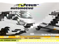 Ford Transit Custom - 2.0 TDCI L2H1 Limited | MARGE | 2800KG Trekgew. | Trekhaak | DC | 6-Zits | Airco | Camera | Cruise | Carplay | Parkeersens.