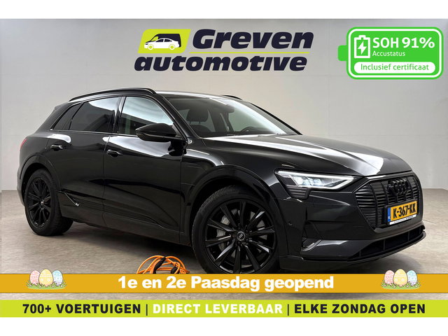 Audi e-tron - 50 Quattro Black Edition 71 kWh | Snelladen | SOH 91% | Camera | Virtual | Memory | Cruise | Parkeersens.
