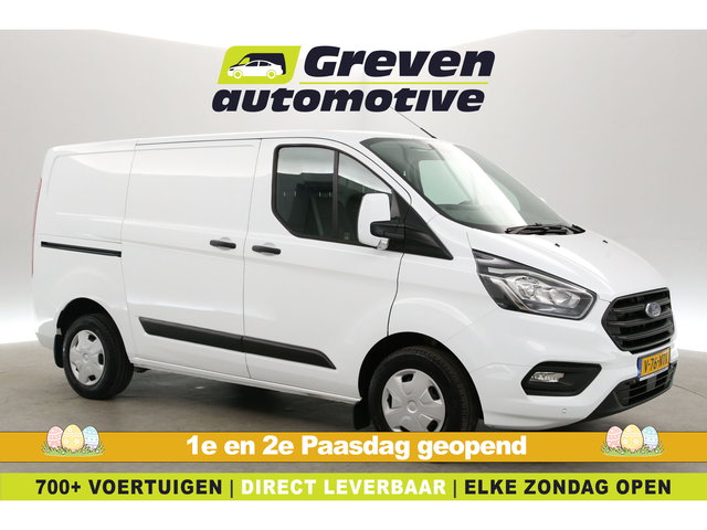 Ford Transit Custom - 2.0 TDCI L1H1 | Airco | Cruise | 3 Zits | Stoelverw. | Trekhaak | Parkeersens.