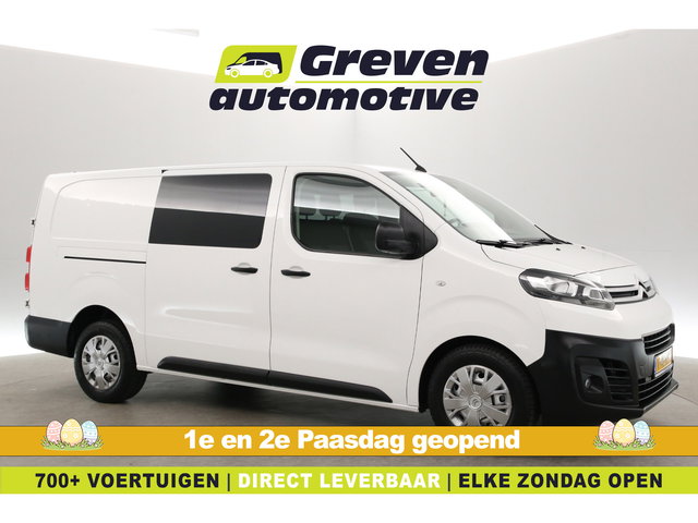 Citroën Jumpy - 2.0 BlueHDI 145PK L3H1 | DC | 6-Zits | Airco | Cruise | Carplay | 2xSchuifdeur
