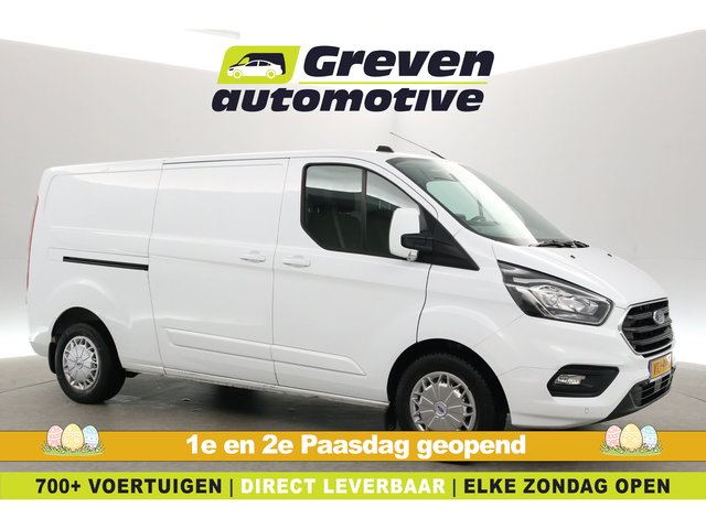 Ford Transit Custom - 2.0 TDCI L2H1 | 2800KG Trekgew. | Trekhaak | Airco | Cruise | Carplay | 3 Zits | Stoelverw. | Parkeersens.