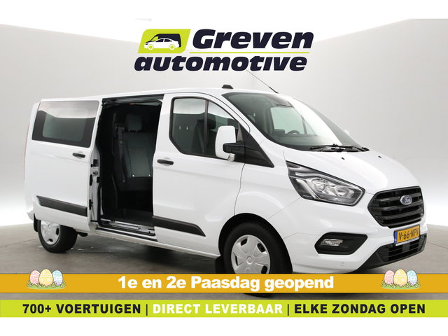 Ford Transit Custom - 2.0 TDCI L2H1 | DC | 6-Zits | Aut. | Adap. Cruise | Camera | Carplay | Trekhaak | Stoelverw.