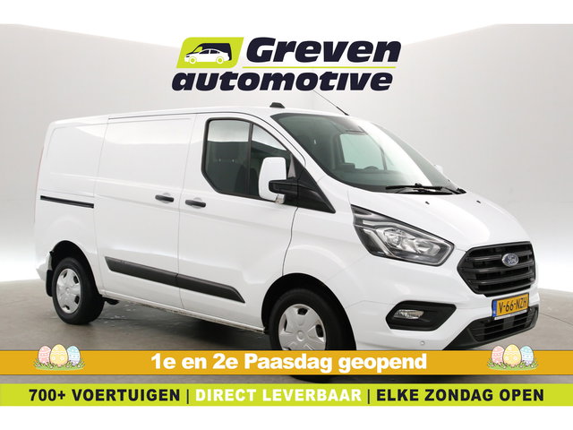 Ford Transit Custom - 2.0 TDCI L1H1 | Airco | Cruise | Carplay | 2xSchuifdeur | Trekhaak | Parkeersens. | Stoelverw.