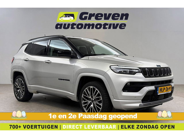 Jeep Compass - 4xe 240PK Plug-in Hybrid Electric S | Virtual | Carplay | Camera | LED | Adaptive Cruise | Keyless