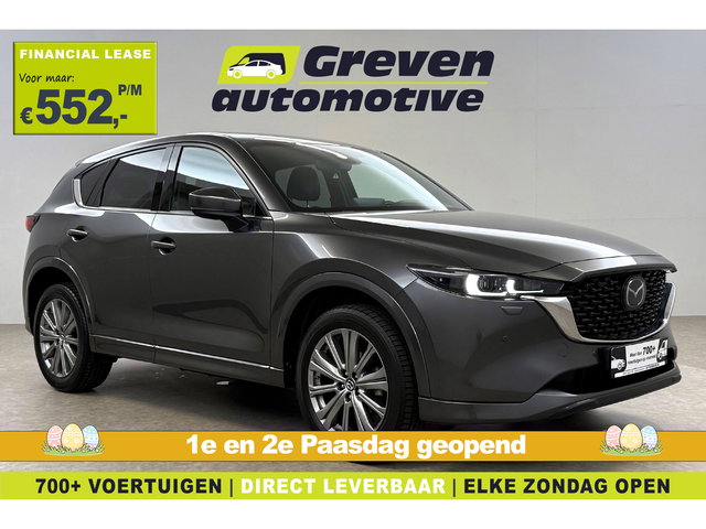 Mazda CX-5 - 2.0 165PK e-Skyactiv Takumi | 360° | HuD | Memory | Adap. Cruise | Bose | Stoel/Stuurverw. | Carplay | Keyless